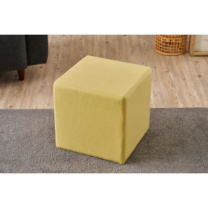 Tabure CUBI 40x40 cm rumene barve