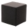 Tabure CUBI 40x40 cm, temno rjave barve