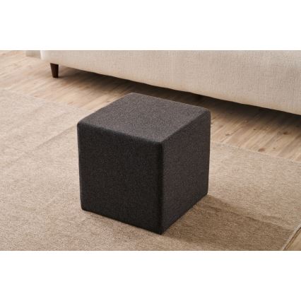 Tabure CUBI 40x40 cm, temno rjave barve