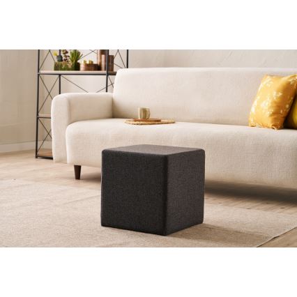 Tabure CUBI 40x40 cm, temno rjave barve