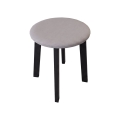 Tabure KUBE Ø 36 cm črn/siv