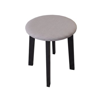 Tabure KUBE Ø 36 cm črn/siv