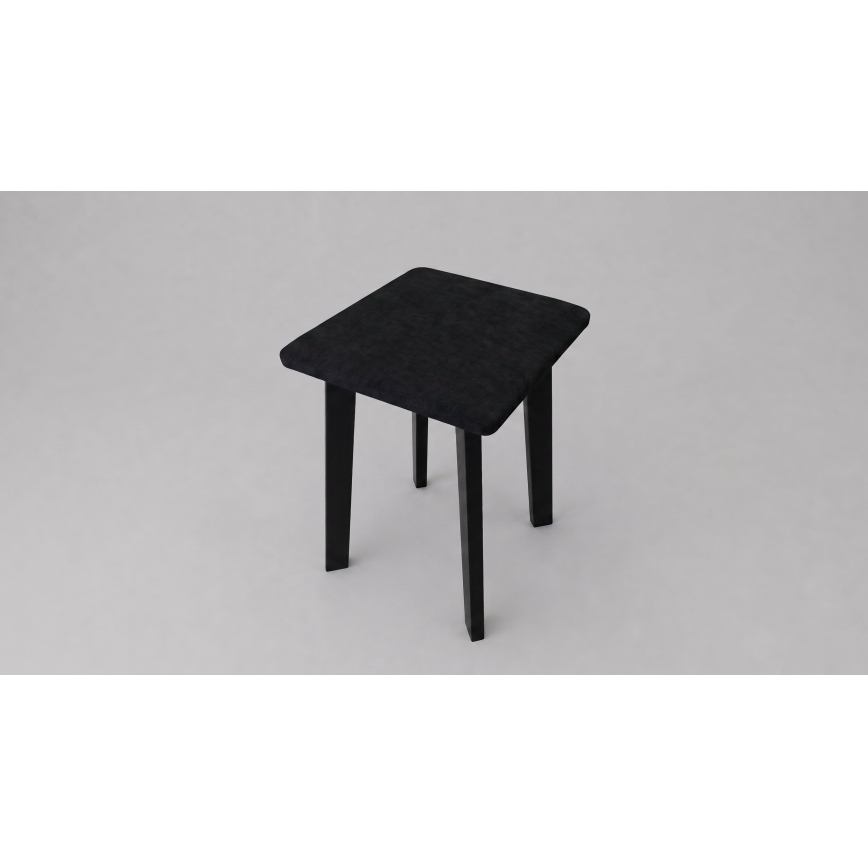 Tabure LUBE 36x36 cm črna