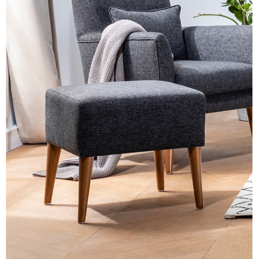 Tabure NIMO 46x50 cm siva