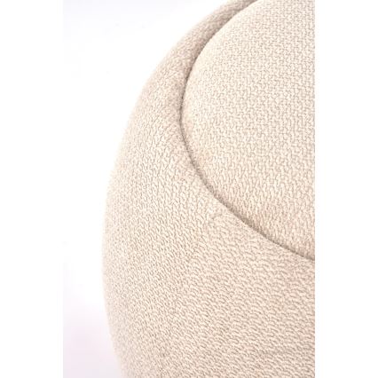 Tabure PAKS, Ø 50 cm, bež
