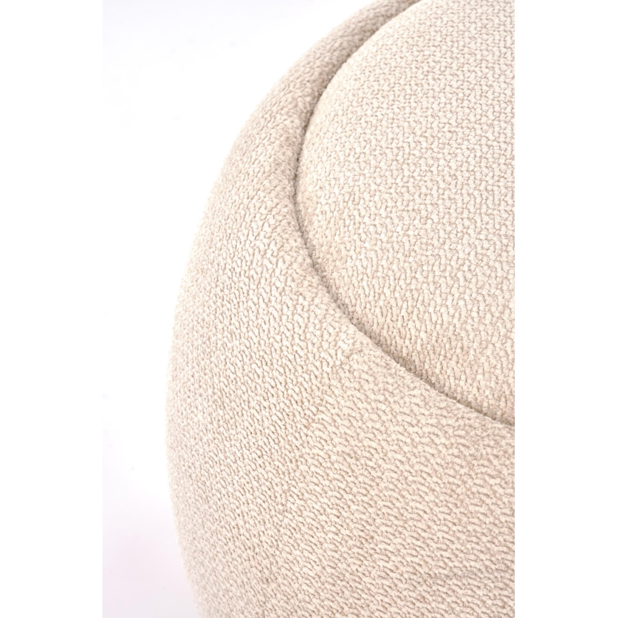 Tabure PAKS, Ø 50 cm, bež