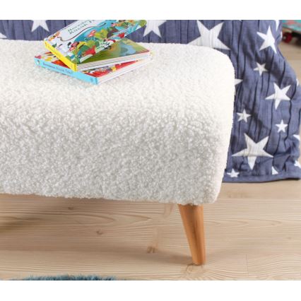 Tabure PIXI 32x61 cm bela
