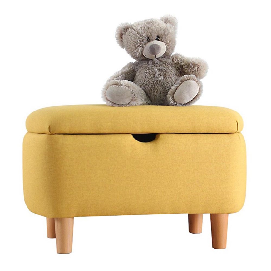 Tabure PIXI 37x61 cm, rumene barve
