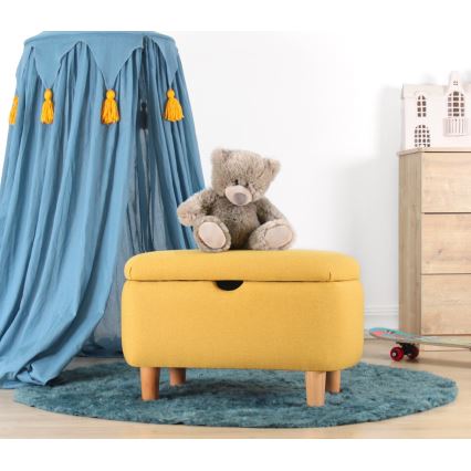Tabure PIXI 37x61 cm, rumene barve