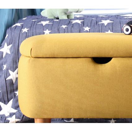 Tabure PIXI 37x61 cm, rumene barve