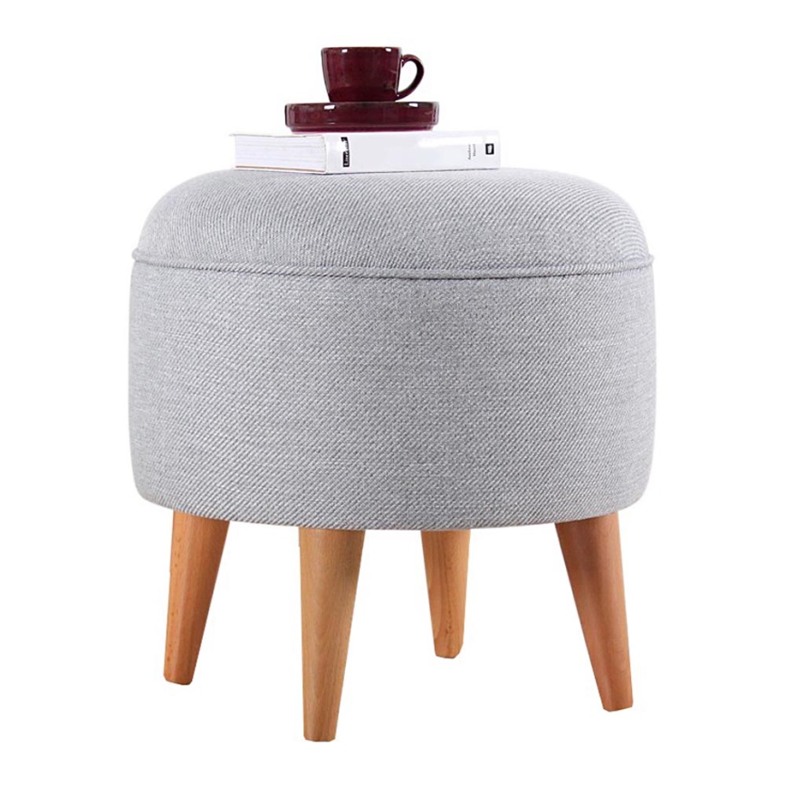 Tabure PIXI, premer 40 cm, siva