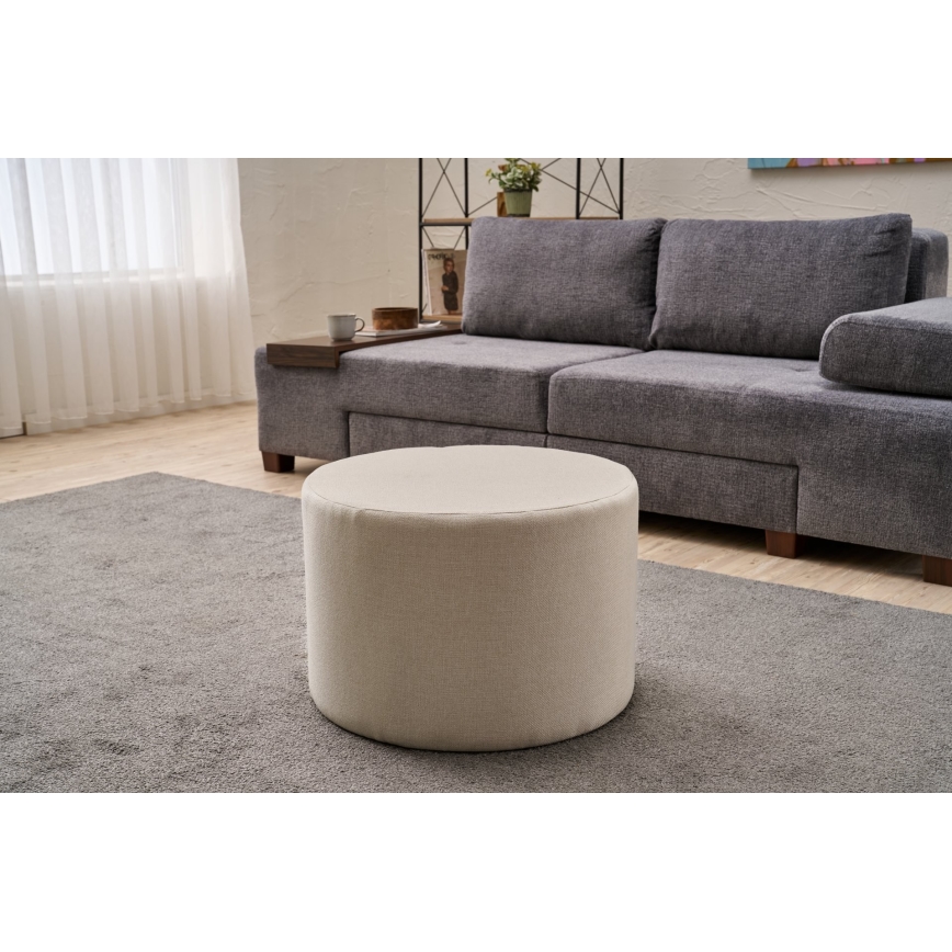 Tabure RABO, premer 58 cm, krem