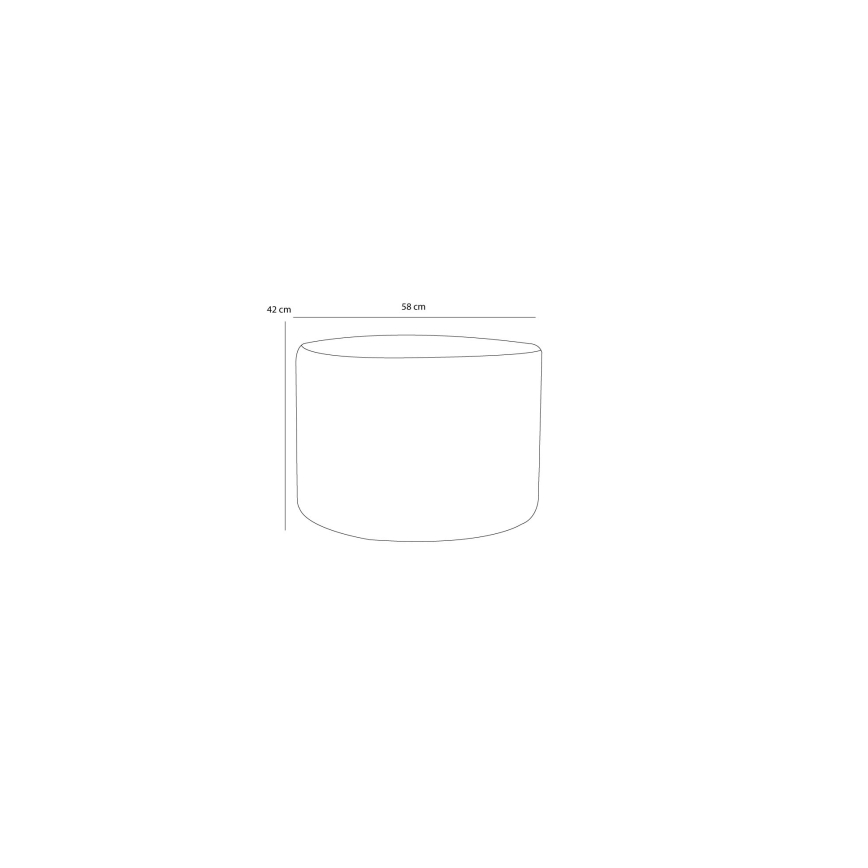 Tabure RABO, premer 58 cm, krem