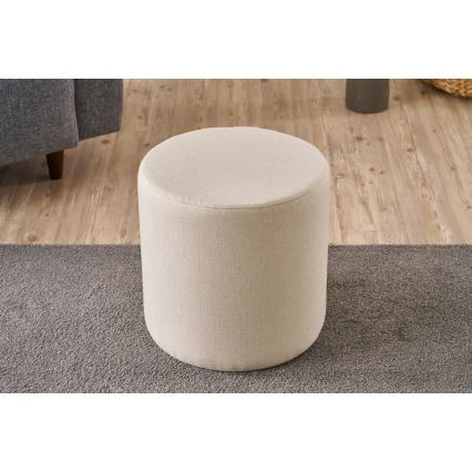 Tabure RONDO, premer 40 cm, krem