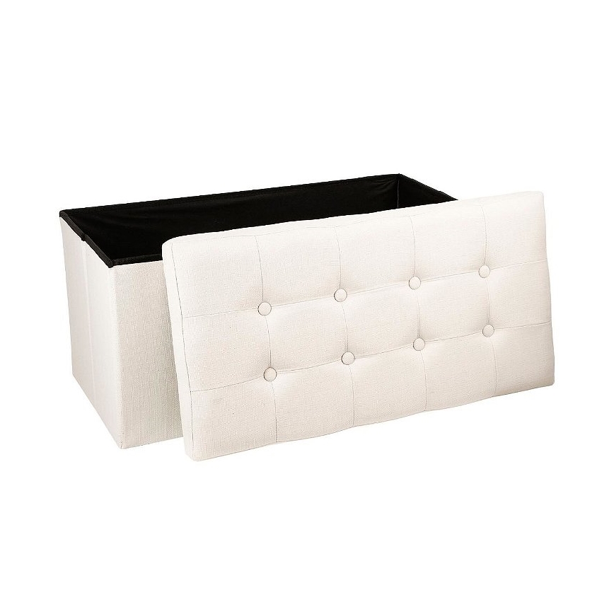 Tabure s prostorom za shranjevanje LYSANDRE bež