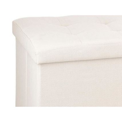 Tabure s prostorom za shranjevanje LYSANDRE bež