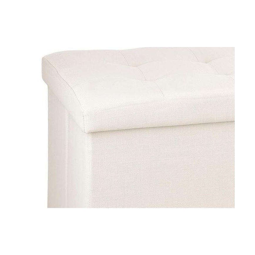 Tabure s prostorom za shranjevanje LYSANDRE bež