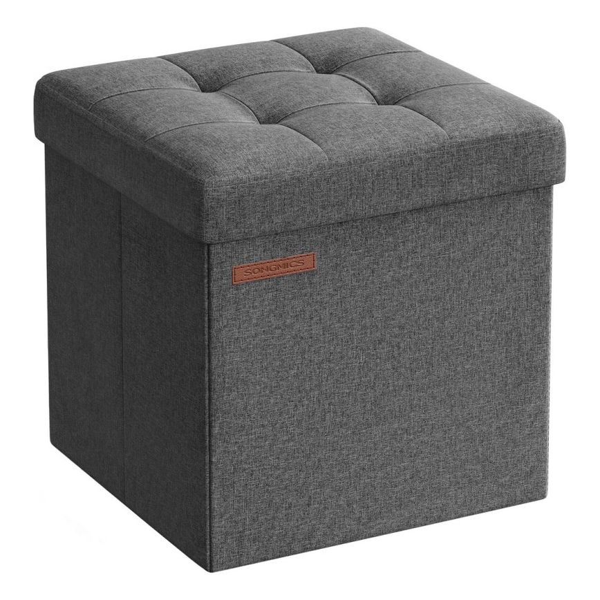 Tabure SULTAN 30x30 cm siva