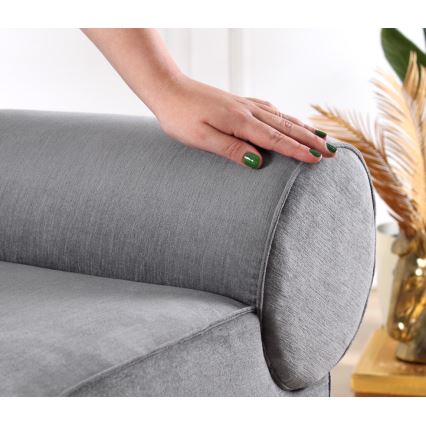 Tabure TIKI 47x45 cm siva