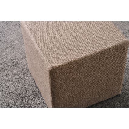 Taburet CUBI 40x40 cm rjav
