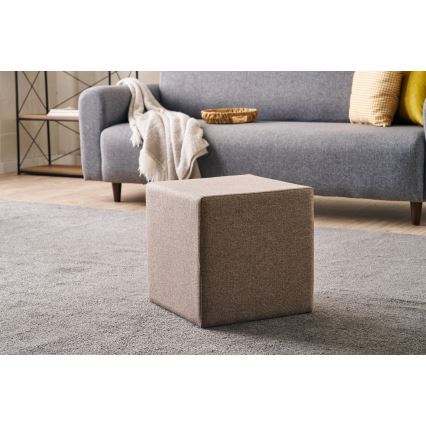 Taburet CUBI 40x40 cm rjav