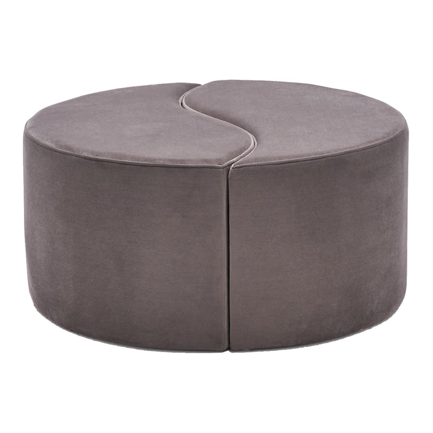 Taburet JING Ø 80 cm, rjav