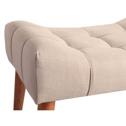 Taburet LUMI 40x58 cm kremna