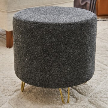 Taburet NANI, premer 40 cm, antracit