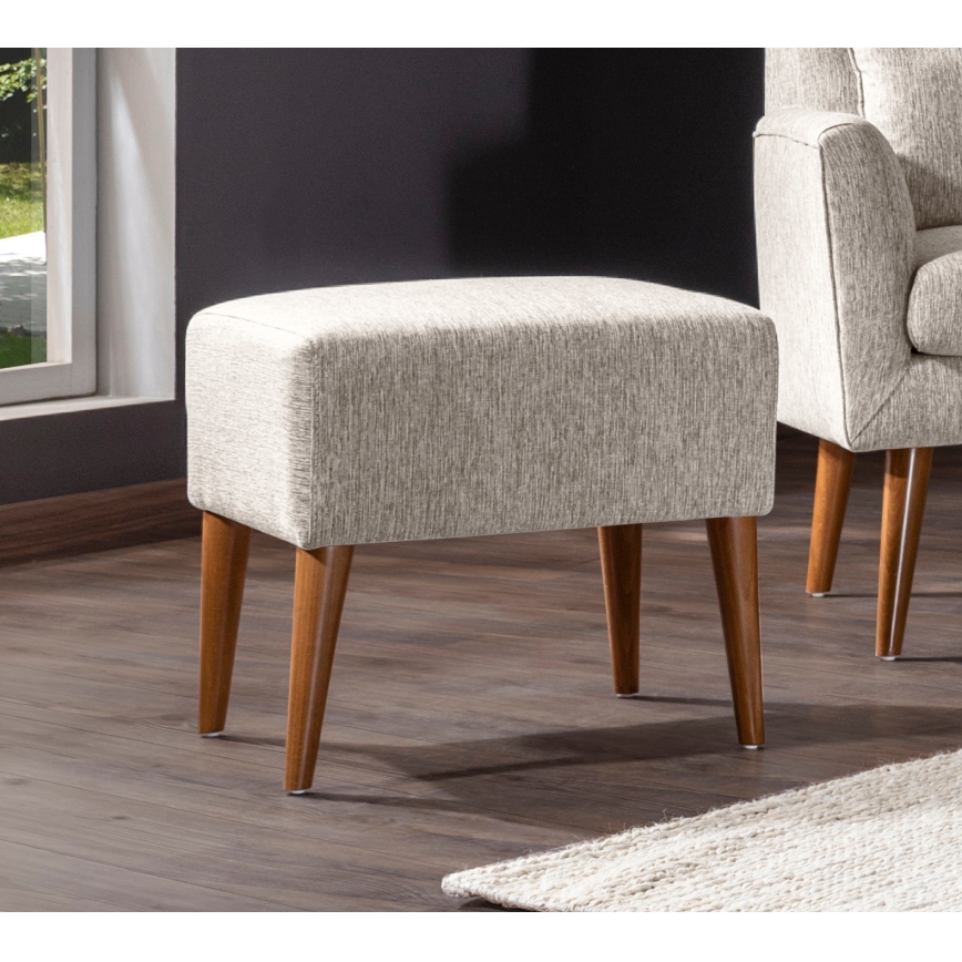 Taburet NIMO 46x50 cm krem