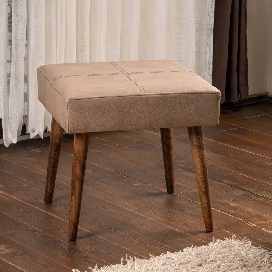 Taburet NUTO 46x46 cm, rjav