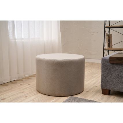 Taburet RABO, Ø 58 cm, bež