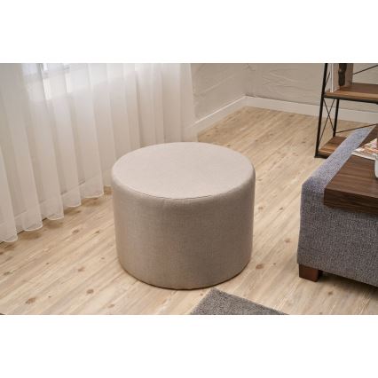 Taburet RABO, Ø 58 cm, bež
