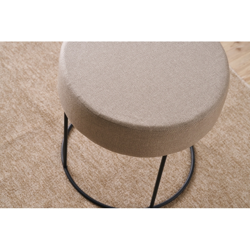 Taburet RELO, premer 40 cm, bež