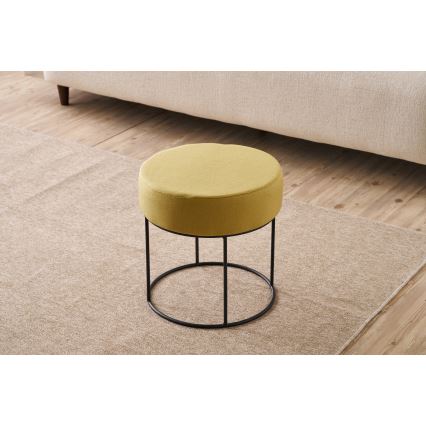 Taburet RELO, premer 40 cm, rumene barve