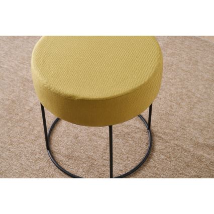 Taburet RELO, premer 40 cm, rumene barve