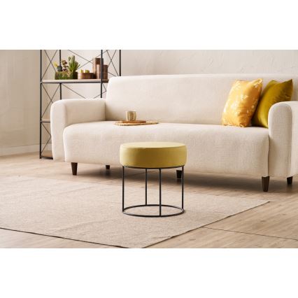 Taburet RELO, premer 40 cm, rumene barve