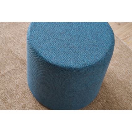 Taburet RONDO, premer 40 cm, modra