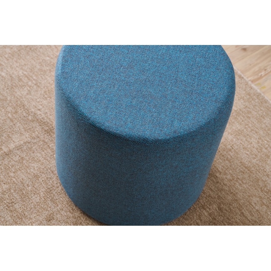 Taburet RONDO, premer 40 cm, modra