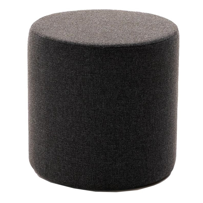 Taburet RONDO, premer 40 cm, temno rjav