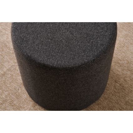 Taburet RONDO, premer 40 cm, temno rjav