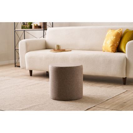 Taburet RONDO, premera 40 cm, rjav