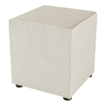 Taburet SIX 40x40 cm krem