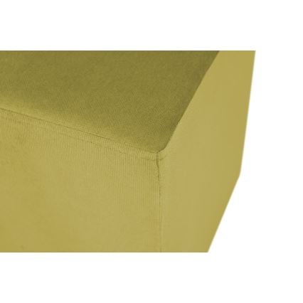 Taburet SIX 40x40 cm, rumene barve