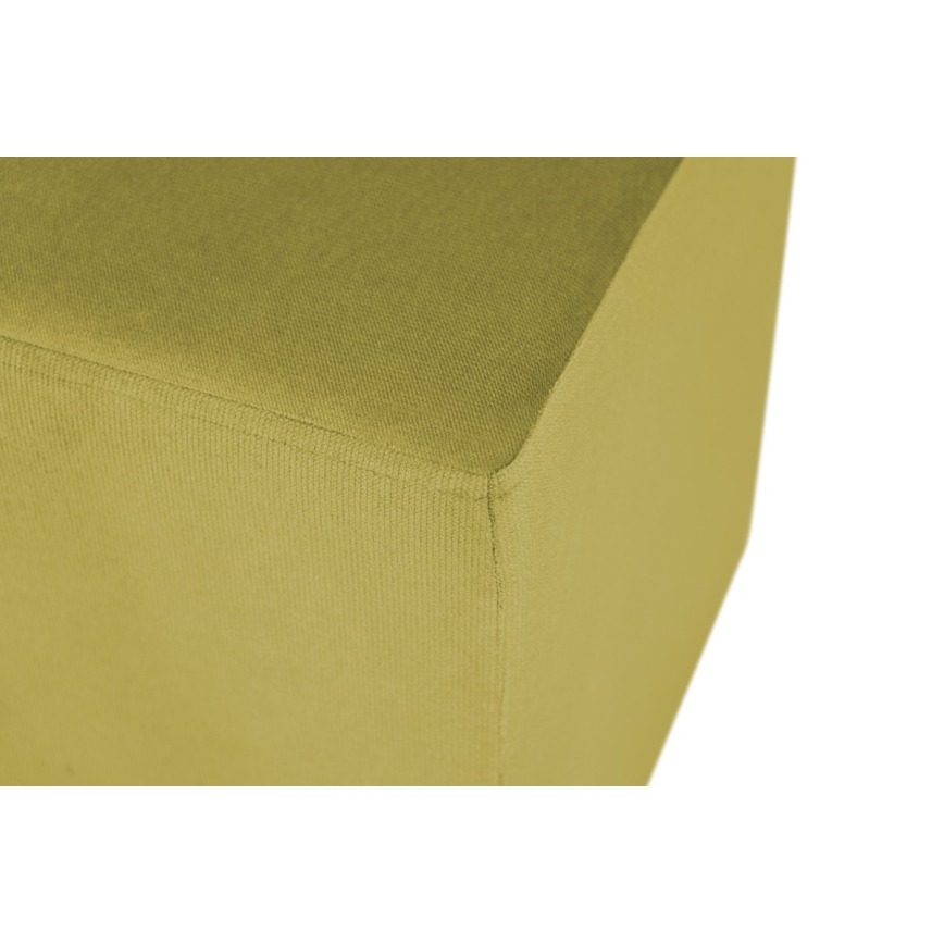 Taburet SIX 40x40 cm, rumene barve