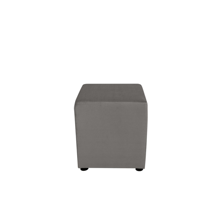Taburet SIX 40x40 cm siv