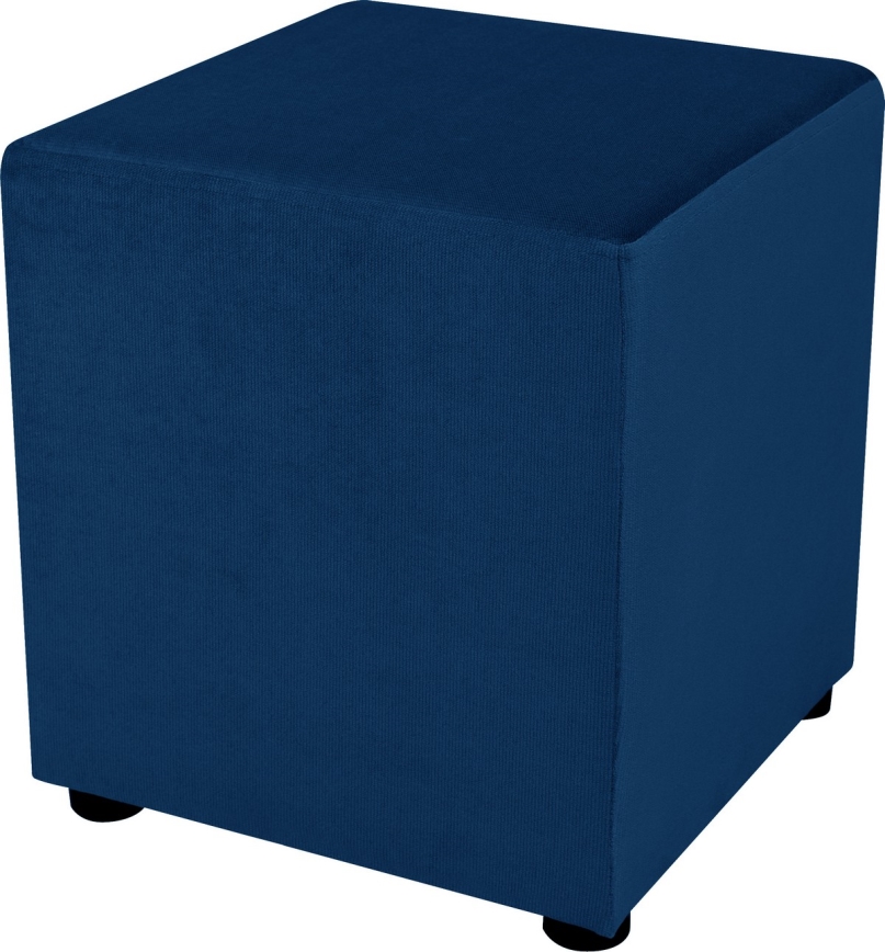 Taburet SIX 40x40 cm temno modra