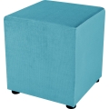 Taburet SIX 40x40 cm v modri barvi