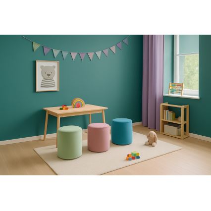 Taburet VEX, premer 36 cm, roza