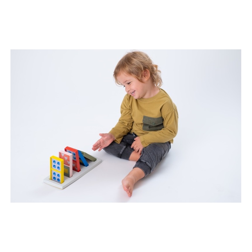 Taf Toys - Domine za otroke 4v1 živali