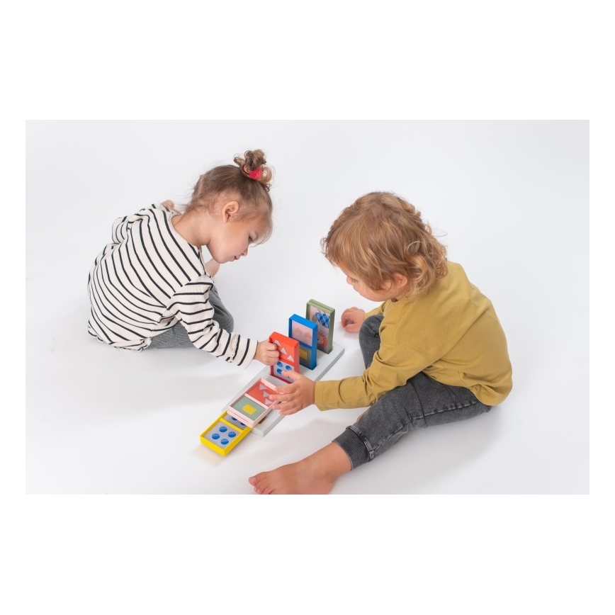 Taf Toys - Domine za otroke 4v1 živali